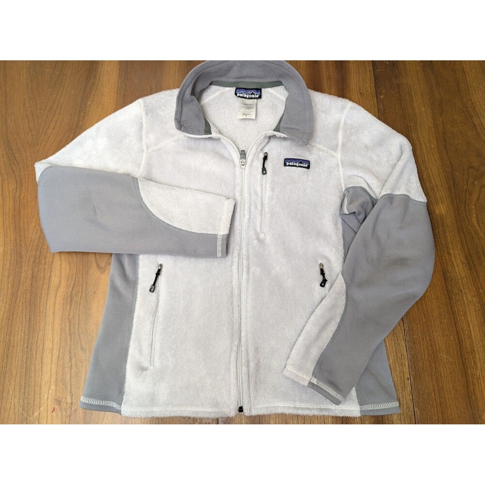 Patagonia FOG Forge Grey R2 Polartec Full Zip Sz S Fleece Jacket Gorpcore Fuzzy